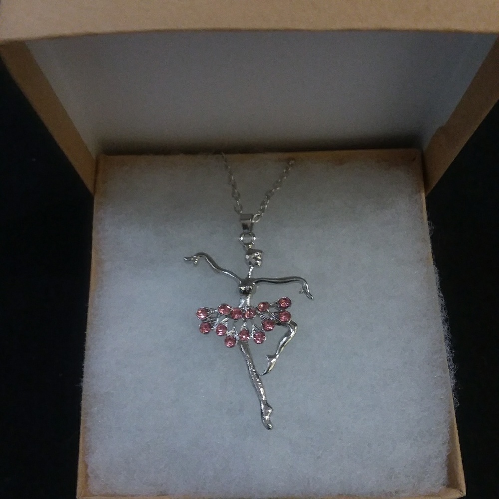 Ballerina Dancer Necklace